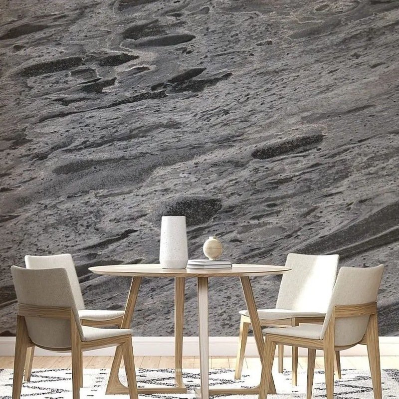 Silver Leaf Slatestone Wall Appl